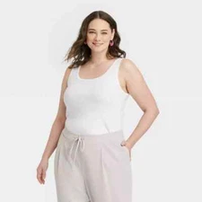 Women's Slim Fit Tank Top - A New Day L