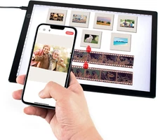 Slide Viewer Light Pad for Slides and Film Negative Scanning, Ultra-Thin A4 