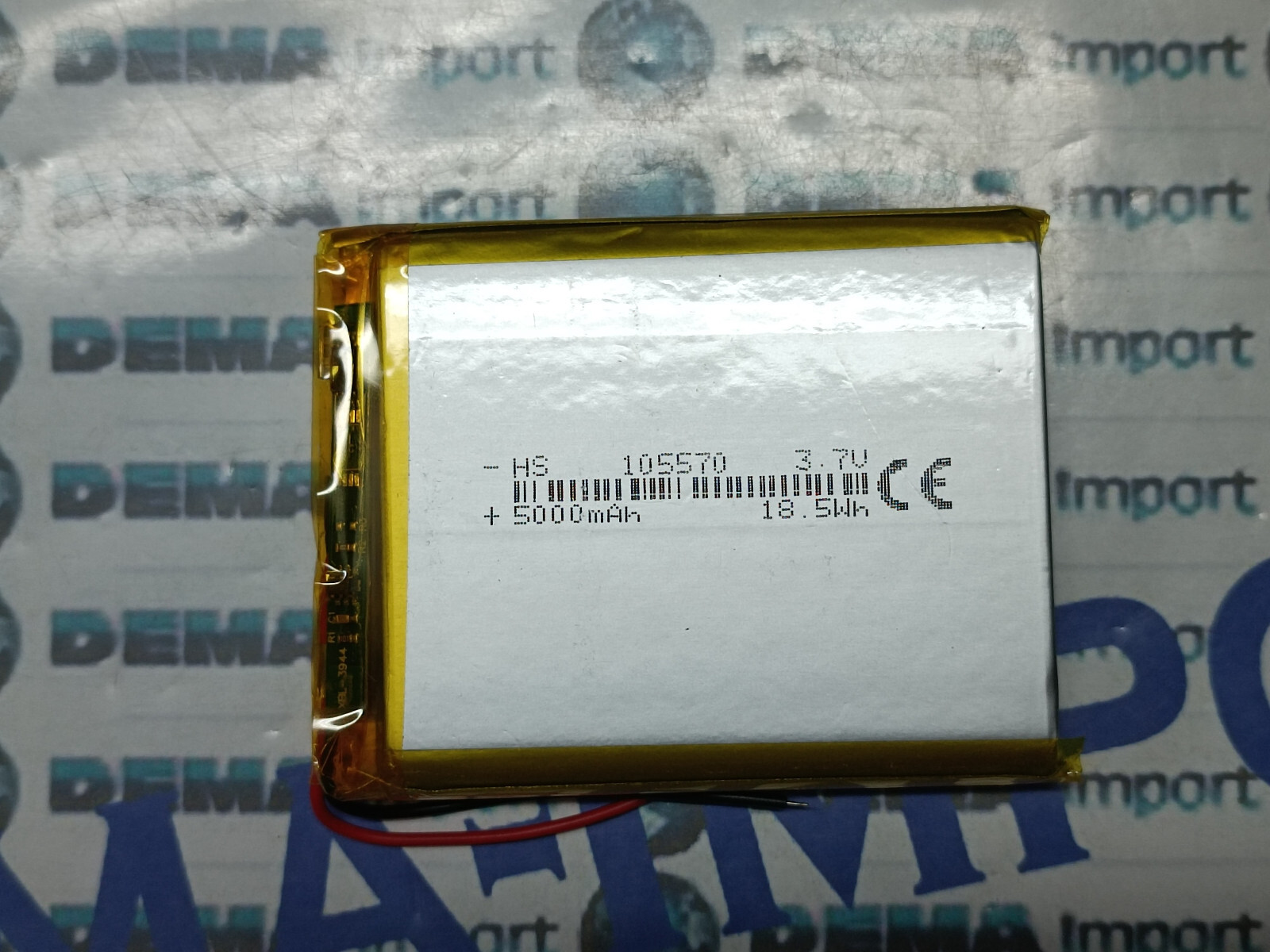 Batteria AMEWY Lipo 2S 7.4V 1500MAH 20C DEANS