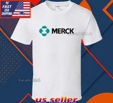 New Shirt Merck Logo T-Shirt Funny American Usa Unisex Size S-5XL