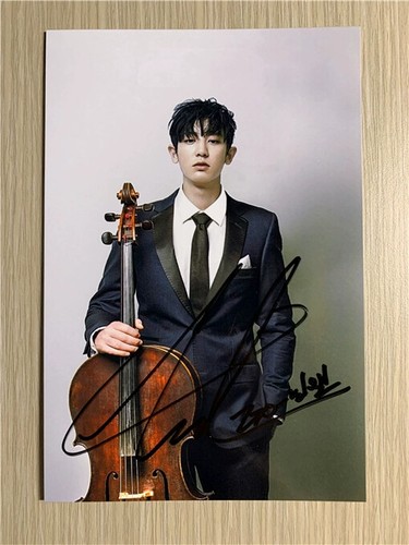 Foto autografe EXO Park Chanyeol regali fedeltà invia amico 6 pollici EXO朴灿烈亲笔签名照 - Foto 14 di 28