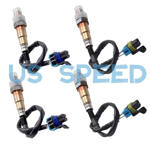 4pcs O2 Oxygen Sensor Up&Downstream For 10-11 Chevy Camaro V6 3.6L ...