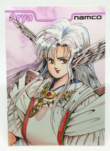 ARYA No.53 Dragon Spirit NAMCO Gal's Island Trading Card 1999 JAPAN