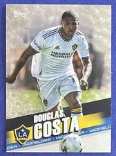 Douglals Costa 2022 Topps MLS ICY WHITE FOIL PARALLEL Card #78 LA GALAXY