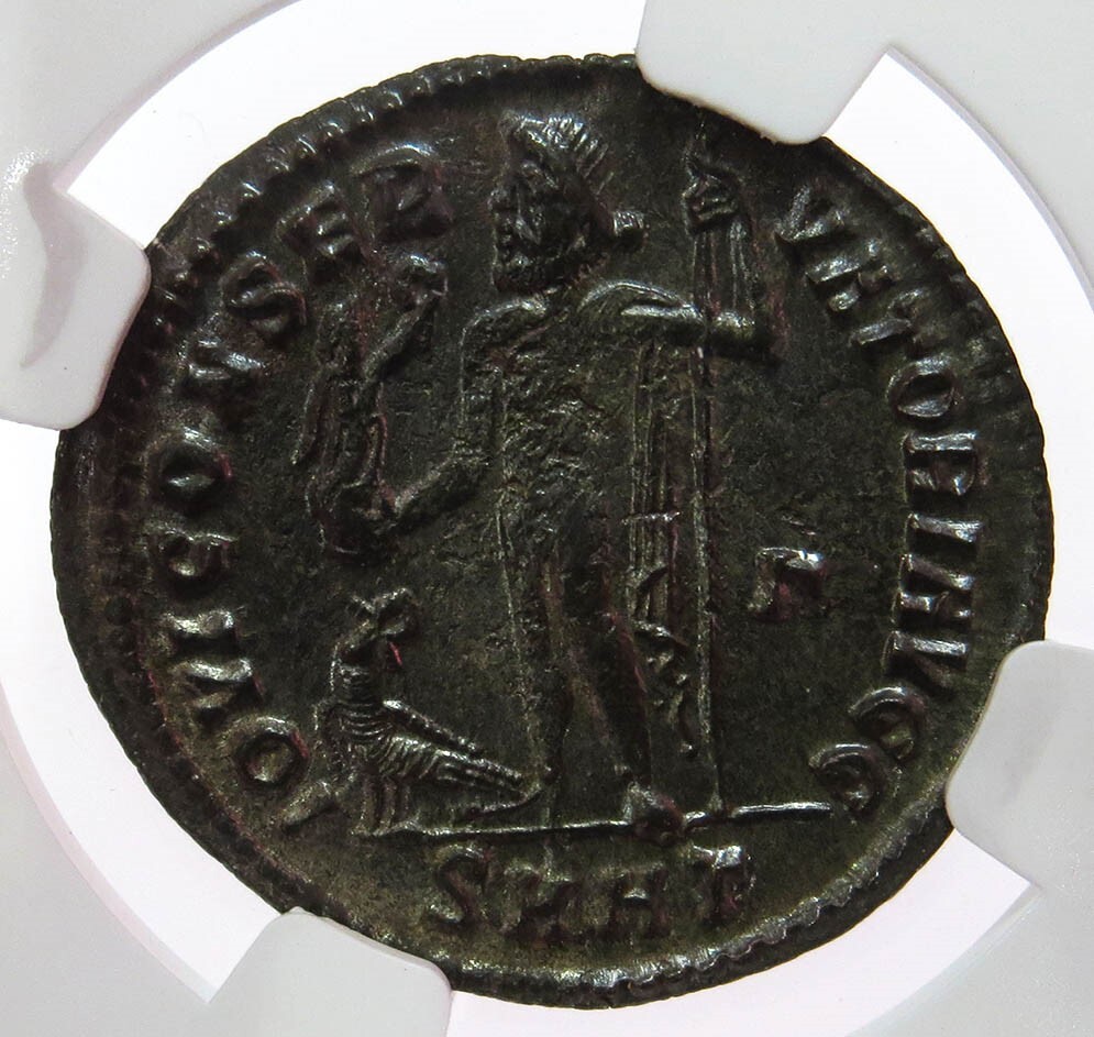 西暦286-310年ローマ帝国 マキシミアヌス BI Nummus NGC認証 西暦286-310年ローマ帝国 マキシミアヌス BI Nummus NGC認証 286