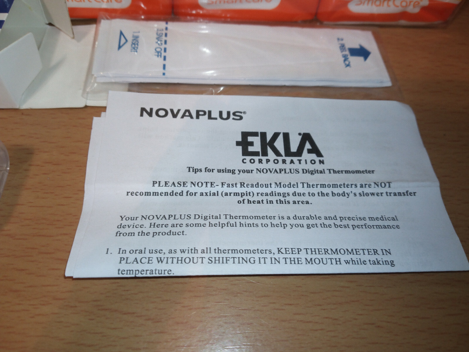 EKLA Baby Rectal Red Digital Flex Tip Thermometer More accurate than