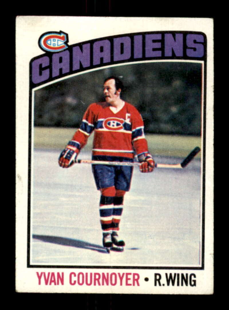 1976-77 Topps #30 Yvan Cournoyer GVG Canadiens 546282