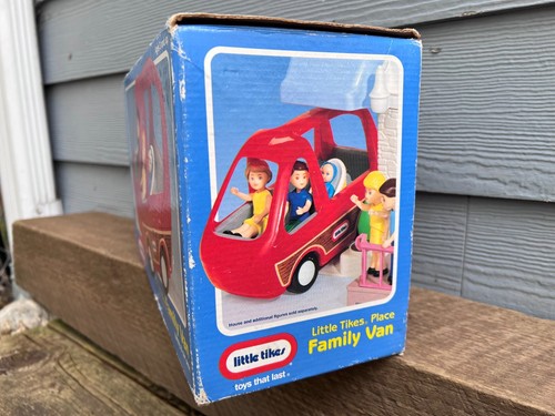 Little Tikes Family Van in Original Box 100% Complete looks Unused Near Mint - Picture 13 of 15