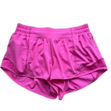 Lululemon Hotty Hot Low-Rise Short 2.5", Sonic Pink, size 6