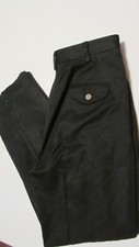 Women's Size Petite 10 Black Polyester Lizsport Pants By Liz Claiborne