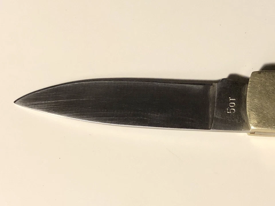 Navaja de bolsillo plegable Old Timer 5OT 1122 Bruin de 2,75 pulgadas con bloqueo de una sola hoja Foto 3 de 4