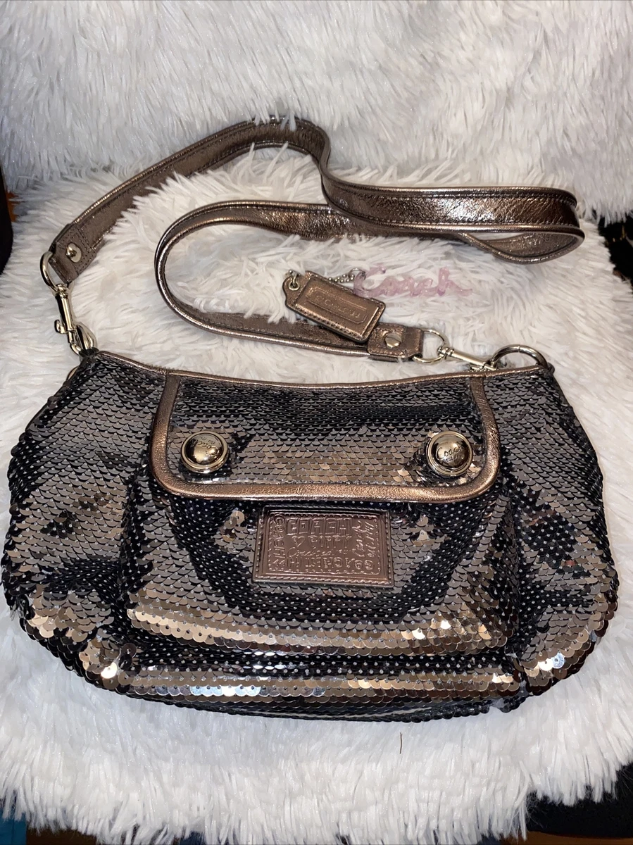 Coach sequin crossbody sale