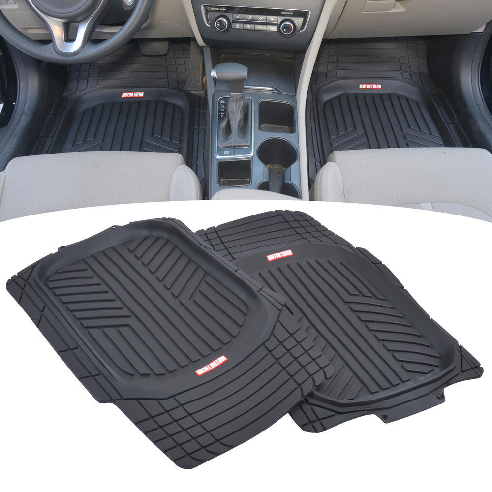 MOTORTREND Floor Mats - Front & Rear Liners Auto Accessories | eBay