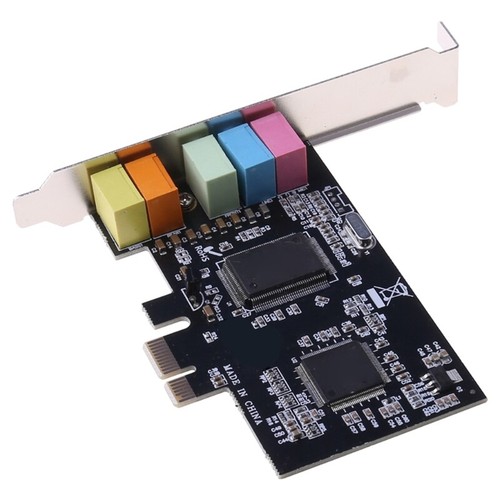PCI-E Digital Sound Card 5.1 Solid Capacitors CMI8738 Chipset + Barrier - Picture 5 of 15