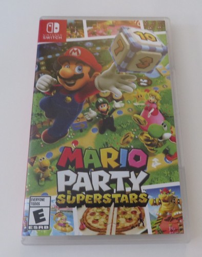 Replacement Case (NO GAME) Mario Party Superstars Nintendo Switch - Picture 1 of 3