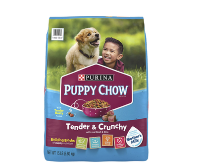 #ad #ad Purina Puppy Chow High Protein Dry Puppy Food Tender amp; Crunchy with Real Beef $21.49