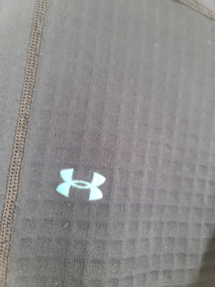 Under Armour Base 4.0 Pants Womens Large Black Thermal Fit ColdGear Base Layer - Image 3 of 4