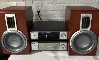 Philips MCD708 Micro Theatre System DVD/CD Player, Tuner, Speakers, No Remote