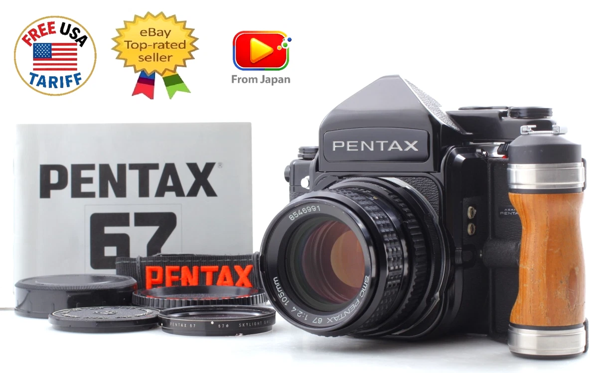 Pentax 67 6x7 TTL 105mm 200mm セット 美品 PENTAX 67 TTL - 三葉堂寫眞機店オンラインストア