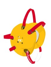 Cliff Keen Custom Signature Wrestling Headgear Gold Scarlet One Size 4-Strap