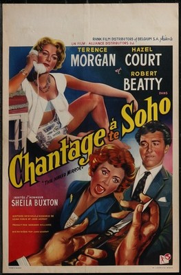 SHAKEDOWN 1960 Terence Morgan, Hazel Court, Donald Pleasence BELGIAN POSTER