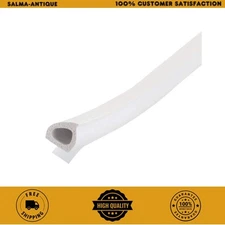 M-D 43846 3/8"x17' White Silicone Window Seal Weatherstrip for Large Gaps