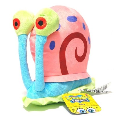 Gary the Snail Plush Toy  SpongeBob SquarePants Stuffed Doll 7'' Gift Nickelodeon