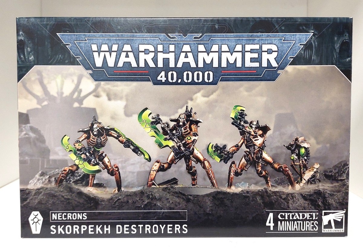 Warhammer 40k Imperium 3 – Destroyers Skorpekhs Necrons – Neuf