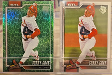 2026 Topps Series 1 Sonny Gray 40 Base Green Holiday Easter Egg Foil + Base Set.