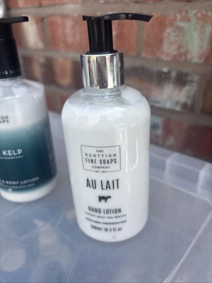 THE SCOTTISH FINE SOAP COMPANY The Scottish Fine Soaps Company Au Lait Cream Sensitive Formula 300ml