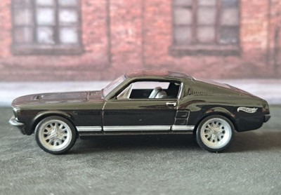 1/64 Hot Wheels 1967 Ford Mustang Umbau Real Riders Custom Eleanor Halibrand Rim