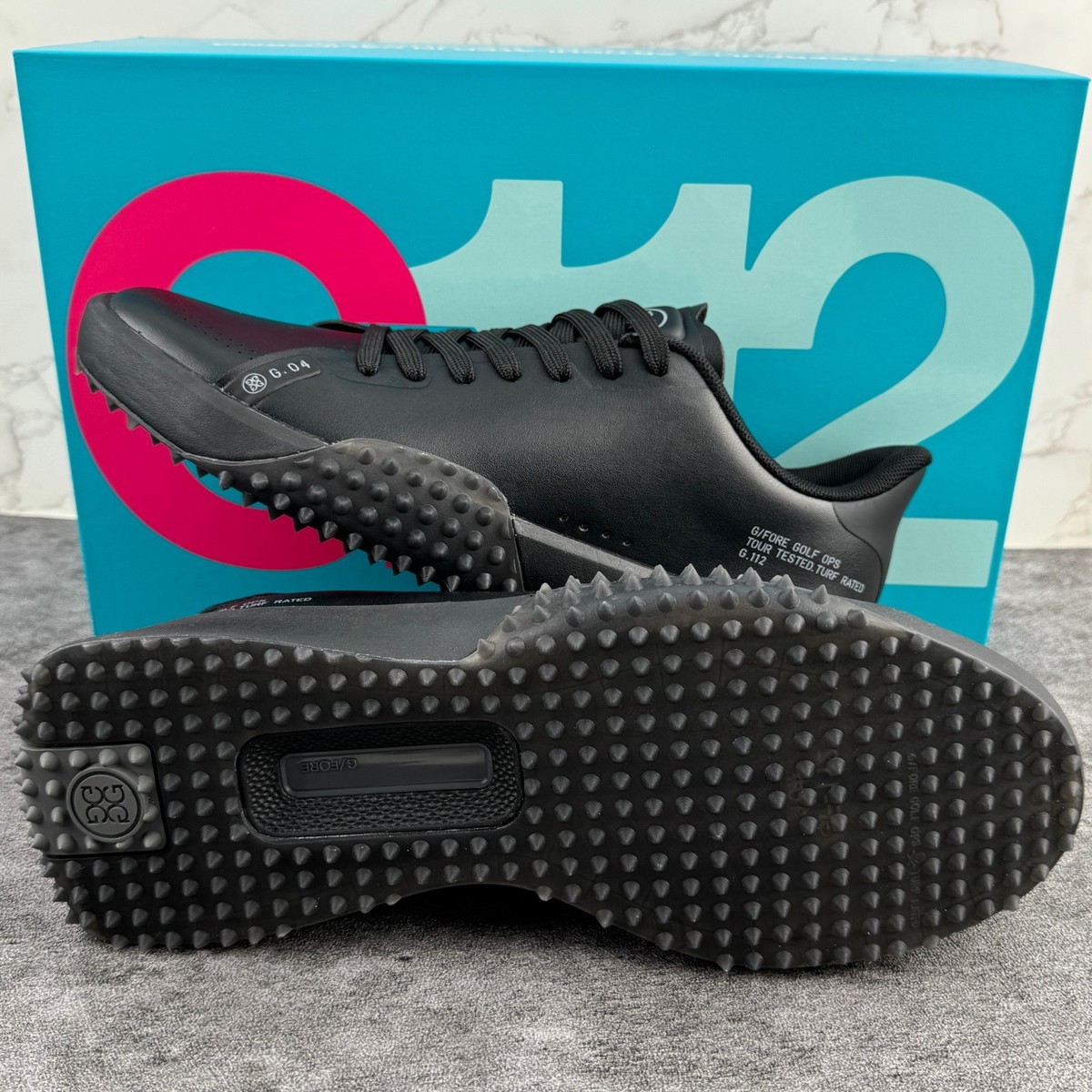 G/Fore Fore G4 G.112 Men's Golf Shoe Sneaker Black US 10 10.5 11
