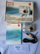 Pentax Optio 60 6.0Mp Digital Camera 2 Inch LED Screen 3x Opti Zoom NOT Working