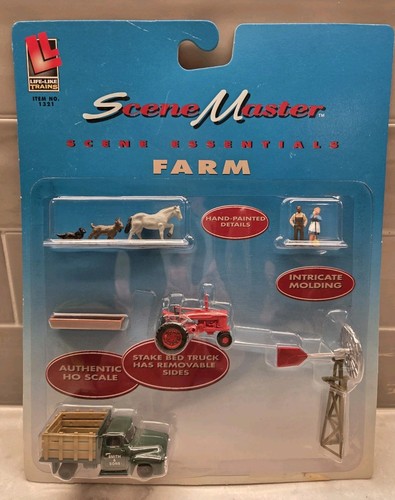 Life Like Trains 1321 Scene Master Farm NUEVO SELLADO Scene Essentials escala HO | Zustand: New
