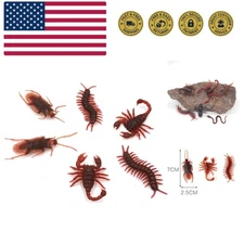 Fake Insects Prank Kit: 30pcs for the Ultimate Scare Tactics at Parties