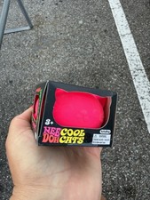 Schylling NeeDoh Cool Cats Pink Sensory Fidget Toy New In Box