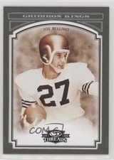 2006 Donruss Threads College Gridiron Kings Green Framed /25 Joe Bellino #CGK-3