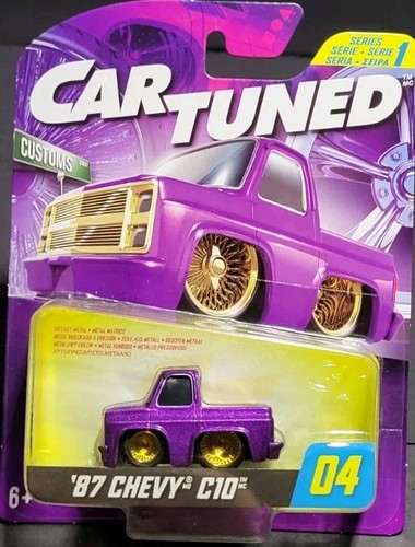 CAR TUNED ‘87 CHEVY C10 SQUAREBODY SERIES 1 HOBBY EXCLUSIVE FAST SHIPPING MGA