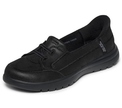 Skechers Women's On-The-Go Flex - Source Hands Free Slip-ins, Black/Black,... 