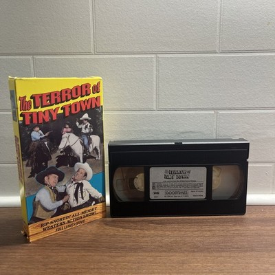 The Terror of Tiny Town VHS 1938 Western Comedy GoodTimes Home Video 1991 VTG