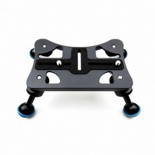 Chassis with 1/4 Mount Slim Four-Leg Stand Sturdy for Videographers