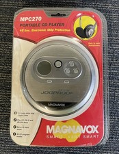 Magnavox MPC270 Portable CD Player 45 Sec Skip Protection - Open Box