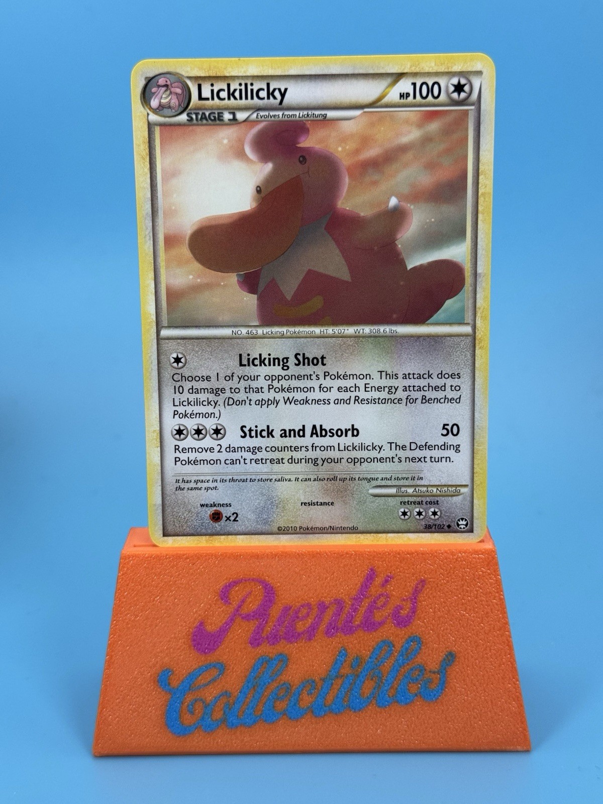Lickilicky HGSS Triumphant 38/102 Pokemon TCG NM