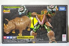 Transformers Masterpiece MP-59 Rhinox Beast Wars Figure Robot to Beast Mode