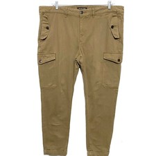 Michael Kors 6 Pocket Cargo Chino Pants Men 40x30 Utility Gorpcore Casual Preppy