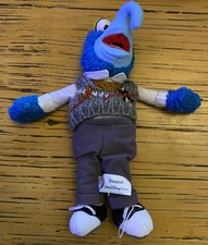 GONZO MUPPET VISION 3D 10" BEANIE PLUSH - DISNEYLAND WALT DISNEY WORLD RARE