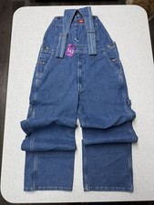 Dickies Denim Bib Overalls Men  s 32x32. Farm,Garage,Carpenter,Work