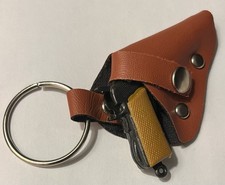 1980s Miniature 45cal. Diecast Mini Toy Pistol Key Chain Collectible