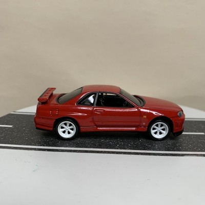Johnny Lightning Classic Car Collection 1999 Nissan Skyline GT-R GTR R34 Red NM