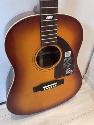 Acoustic Guitar Epiphone FT-79 Texan Sunburst Made in Indonesia | eBay
